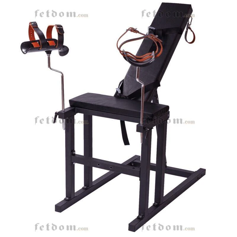 Ships from the USA! Fetdom BDSM Gyno Chair; sex chair; bondage chair; chair with stir-ups; BDSM furniture - Image 11