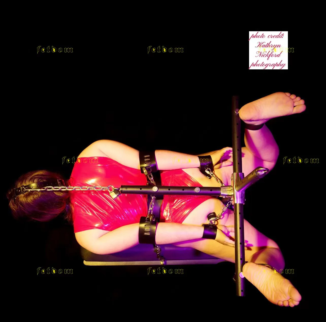 BDSM Hogtie Stand for Sub Punishment - Image 2