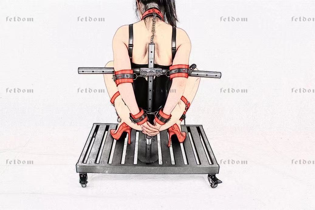 BDSM Hogtie Stand for Sub Punishment - Image 5