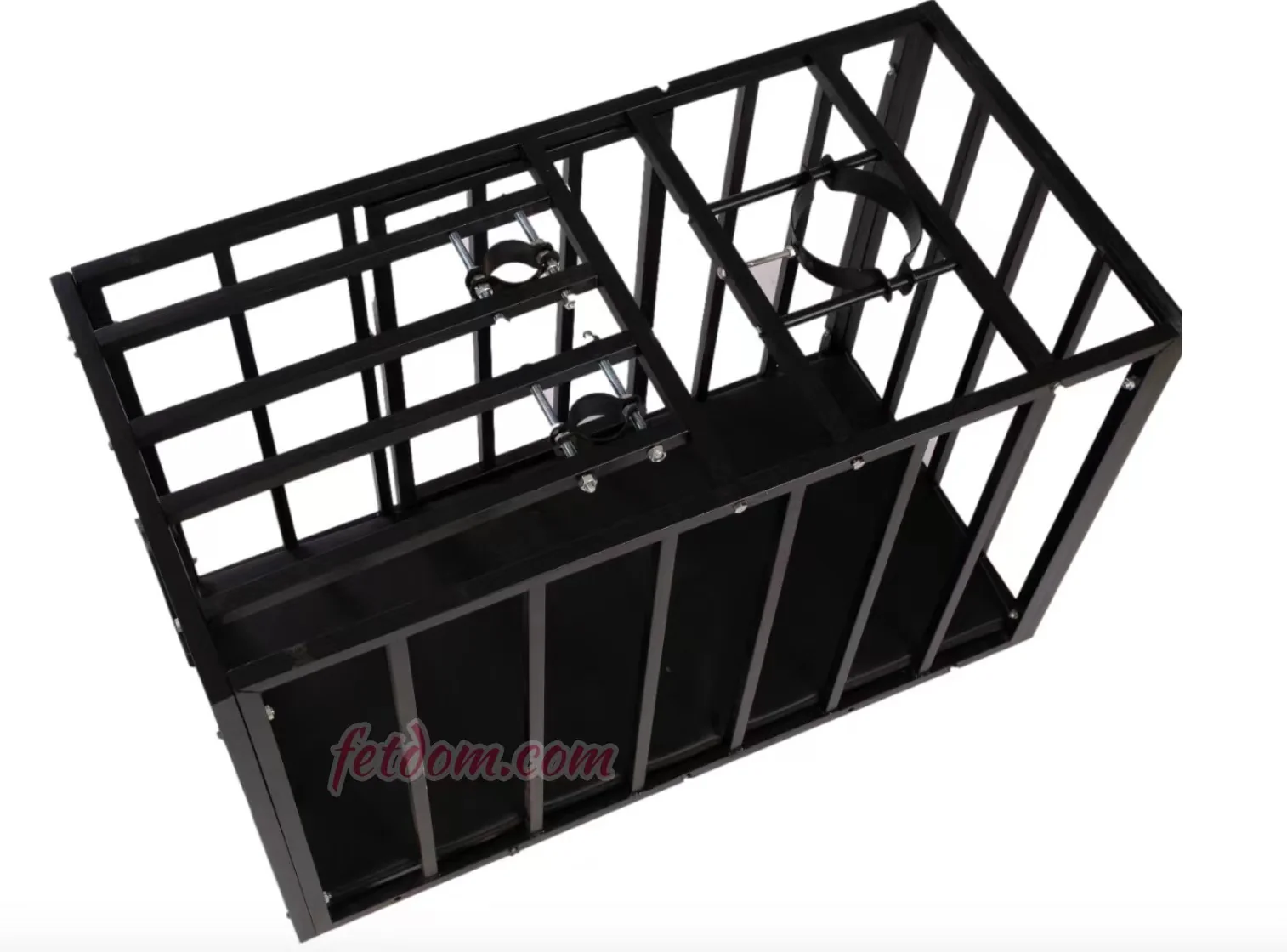 Ships from the USA! Fetdom BDSM Heavy duty EXTRA LARGE Humiliation CAGE - Image 3