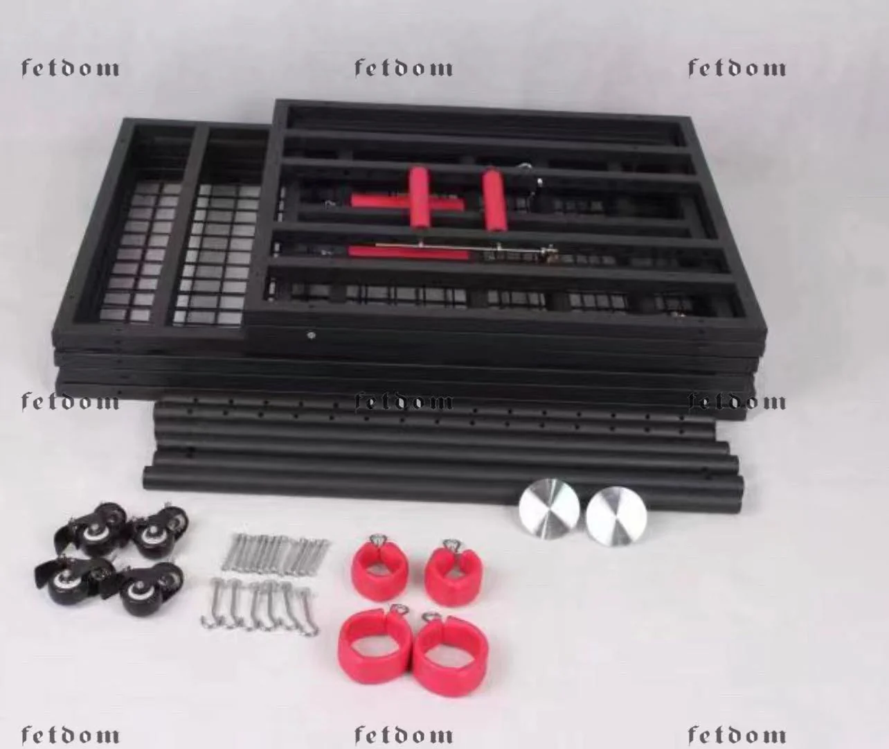 Ships from the USA! Fetdom BDSM sex cage on wheels/ BDSM cage, bondage cage, dungeon cage, humiliation, pet play - Image 10