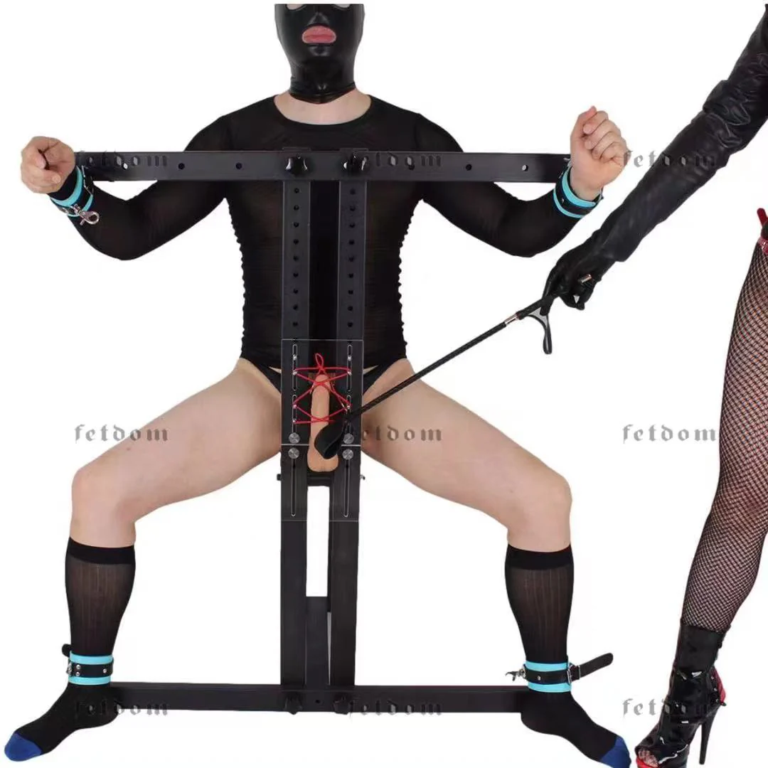 Ships from the USA! Fetdom CBT Bench Milking Chair for Male Sub Training and Humiliation - Image 5