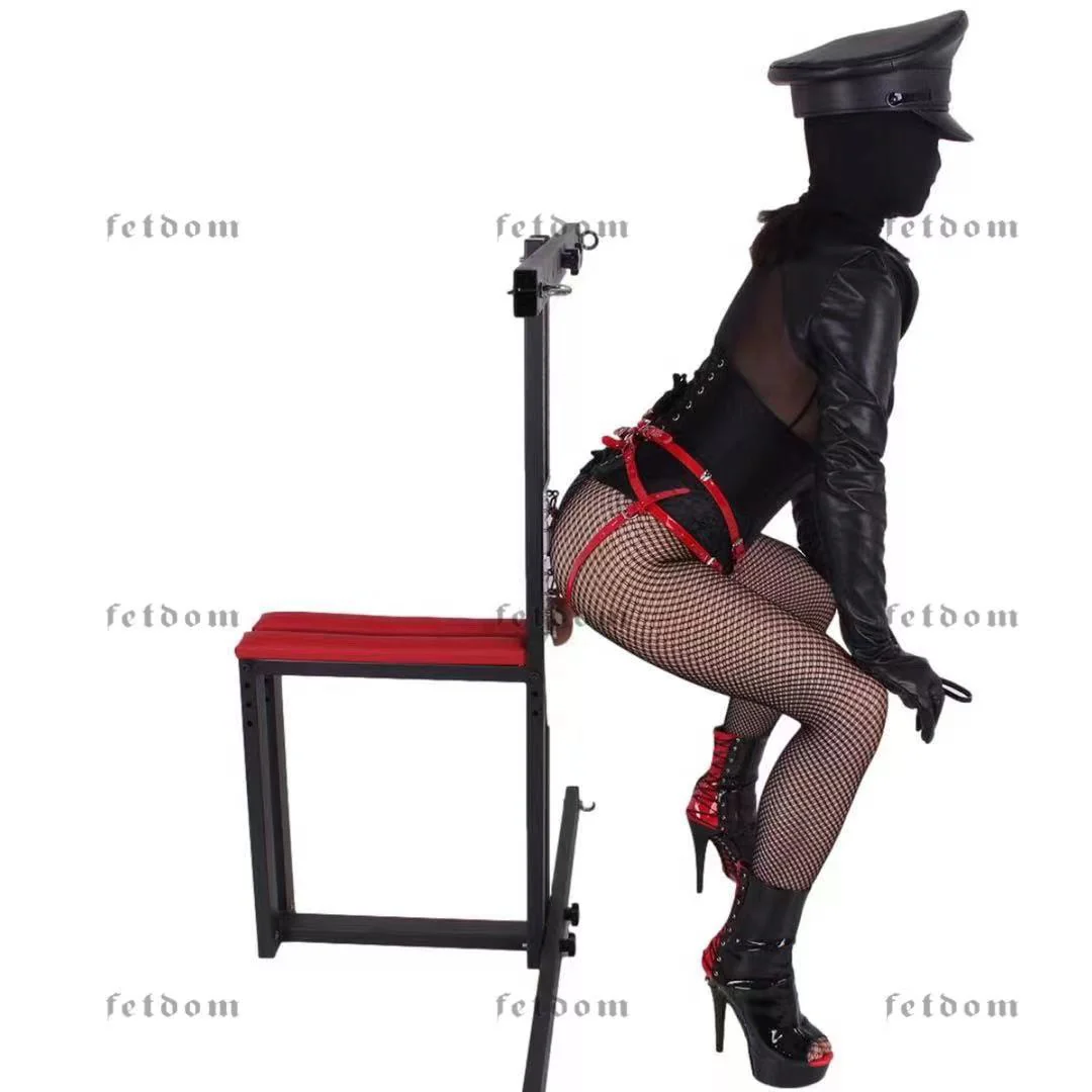 Ships from the USA! Fetdom CBT Bench Milking Chair for Male Sub Training and Humiliation - Image 6