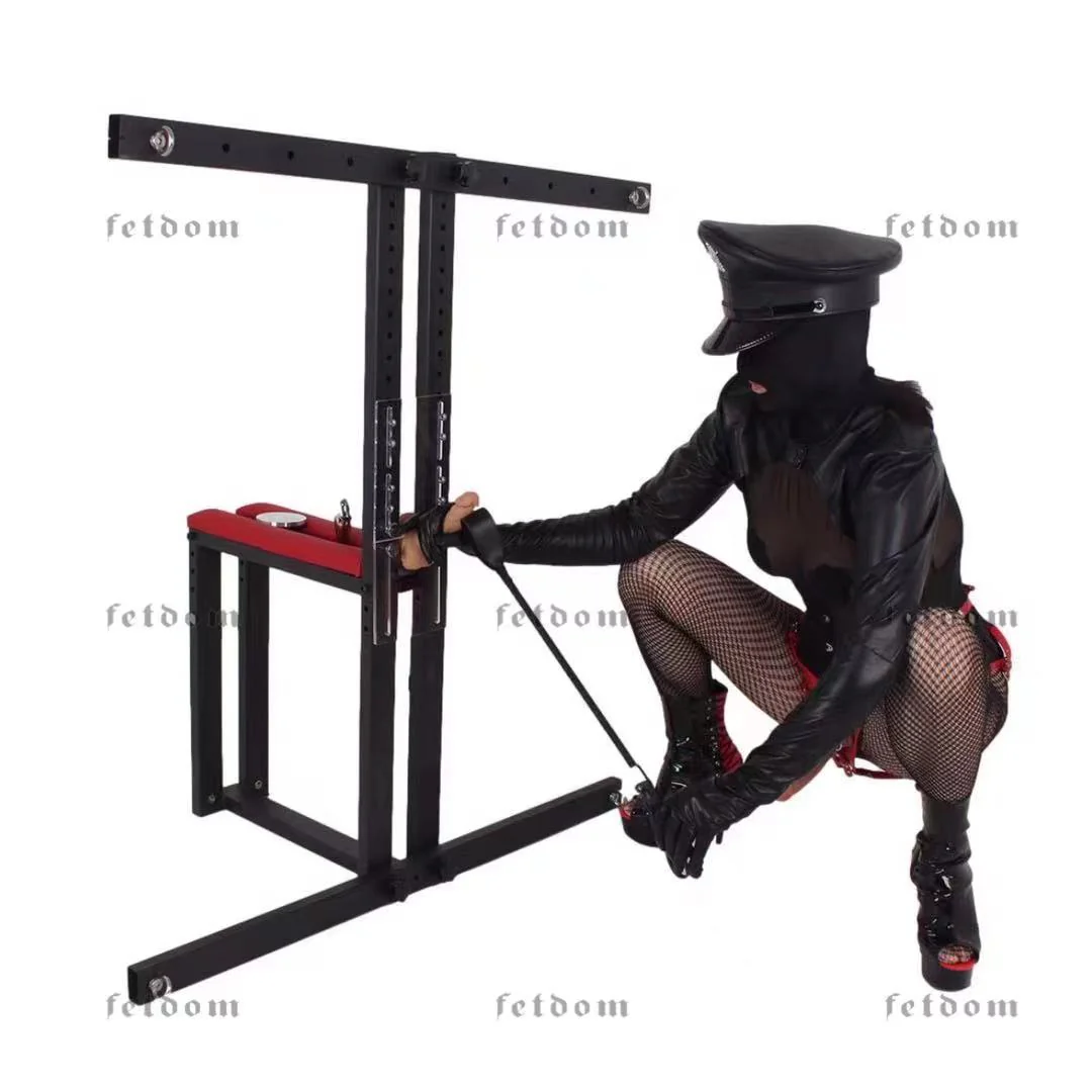 Ships from the USA! Fetdom CBT Bench Milking Chair for Male Sub Training and Humiliation - Image 9