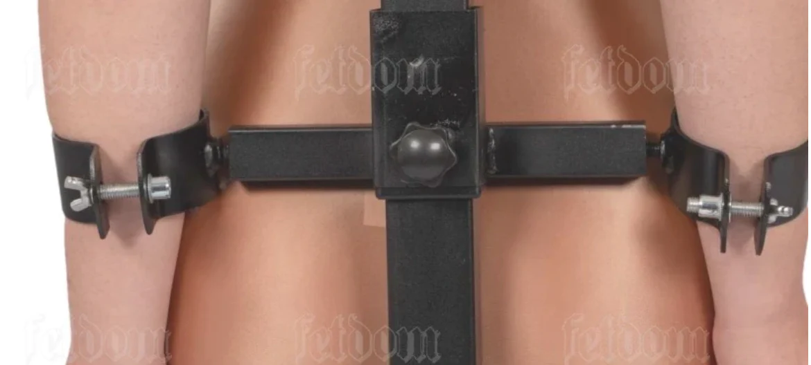 Ships from the USA! Fetdom Forced Orgasm Tower Metal Restraints, Simple Cross, Fetdom - Image 3