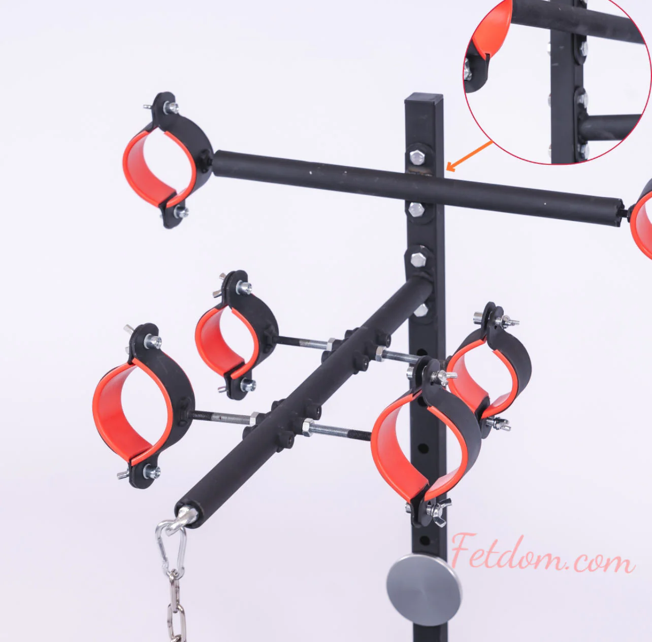Ships from the USA! Hogtie with cushion, wheels, Fetdom - Image 3