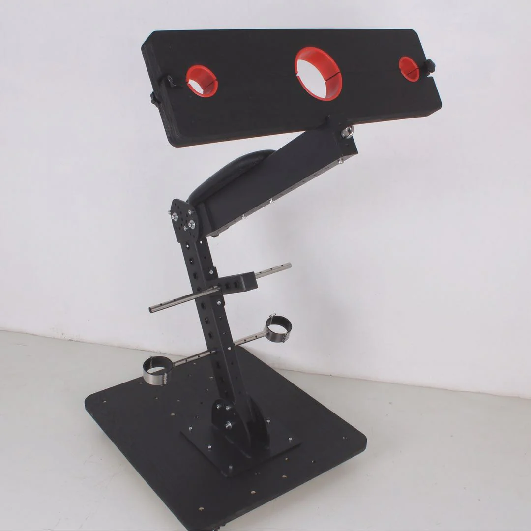 Ships from the USA! Multi Position Floating Stockade Pillory on Wheels BDSM Furniture Punishment Display - Image 13