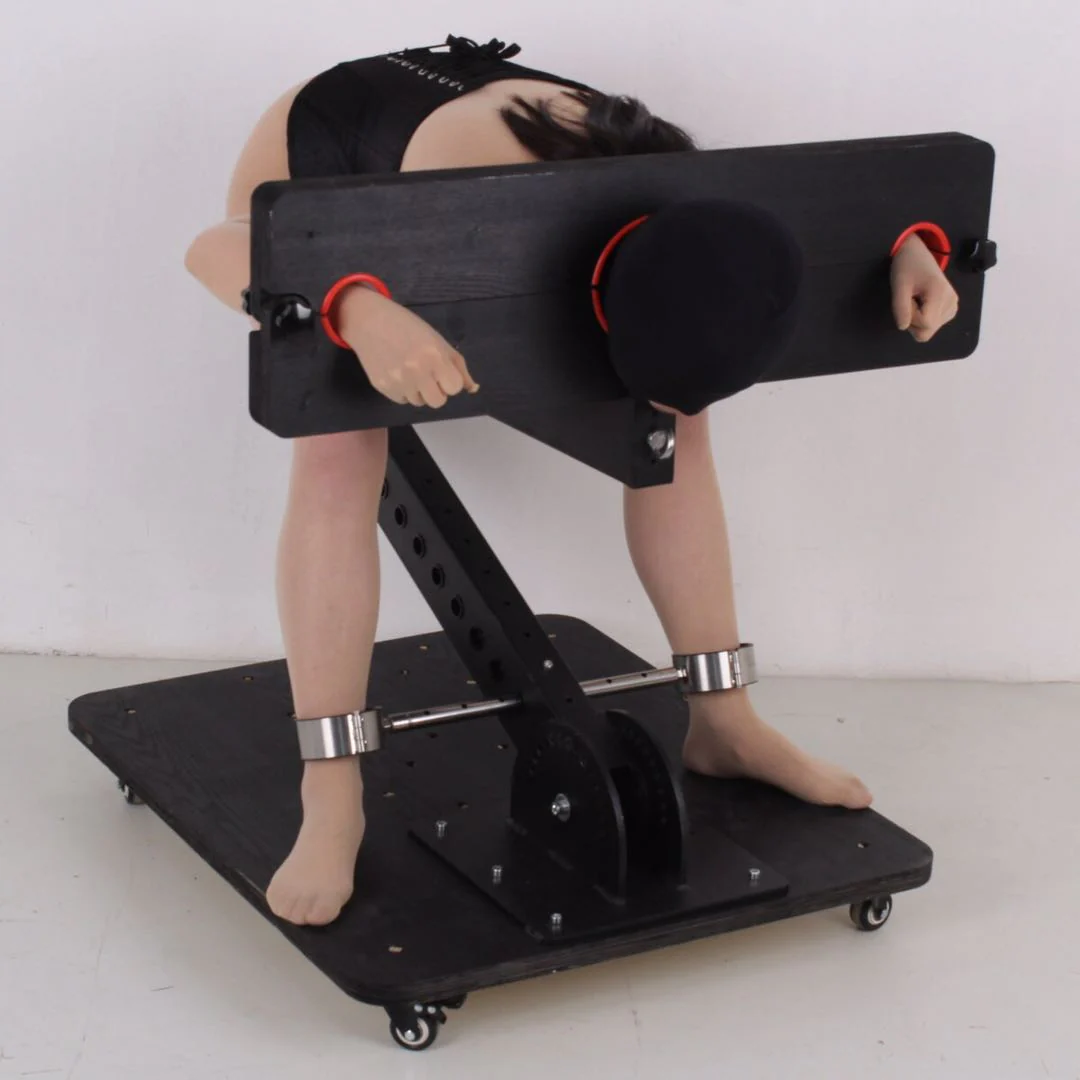 Ships from the USA! Multi Position Floating Stockade Pillory on Wheels BDSM Furniture Punishment Display - Image 19