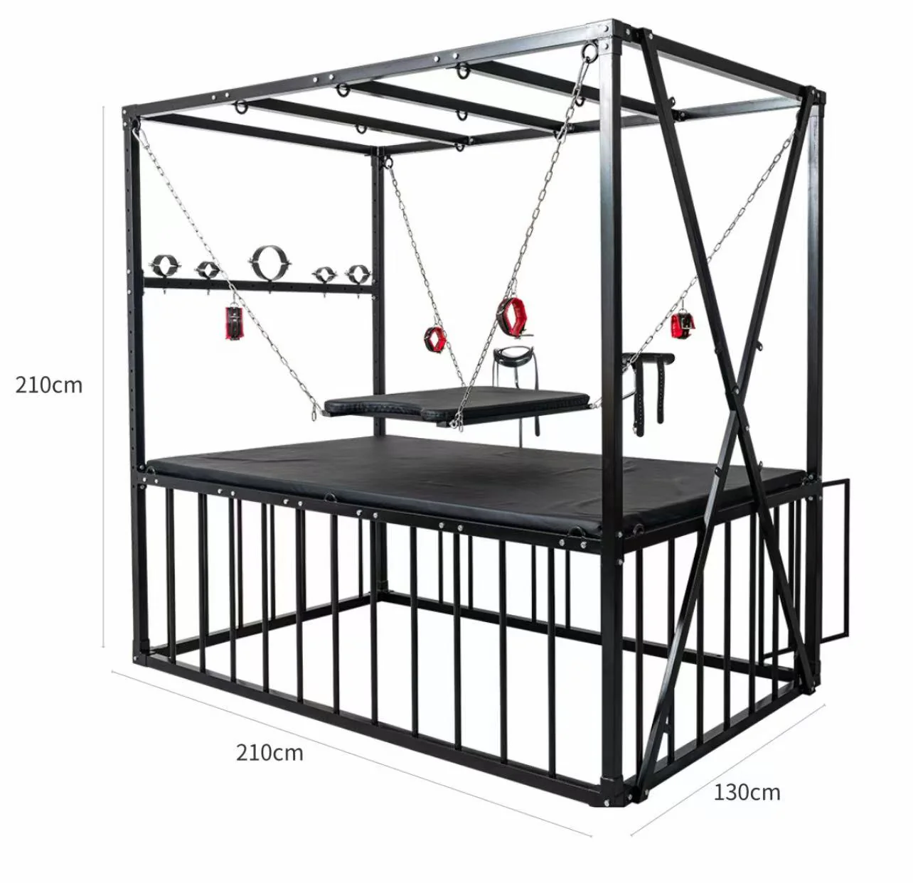 Multi-Purpose Bondage Bed with a X-cross - Image 2