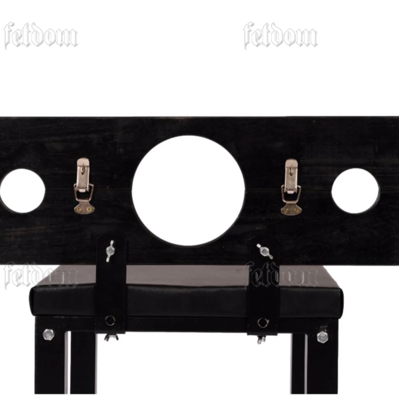 Ships from the USA! Fetdom Kneeling Bench with Stockade Pillory, BDSM Benches, Stockade - Image 4