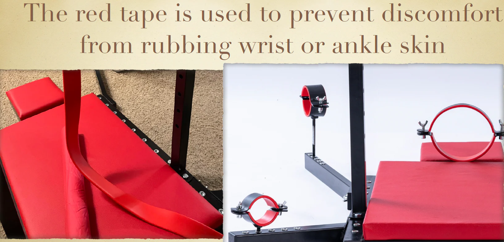 Ships from the USA! Fetdom Super Portable BDSM Restraint Bench - Image 11