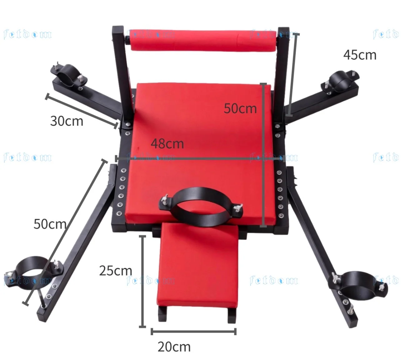 Ships from the USA! Fetdom Super Portable BDSM Restraint Bench - Image 8