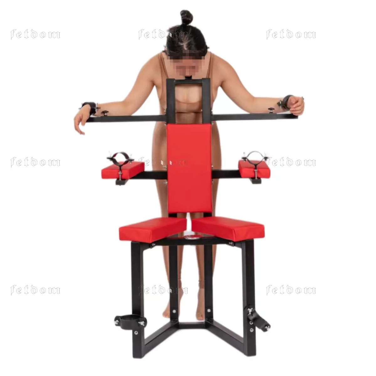 The Bondage chair, Dom Throne, Slave's Seat- Multi Functional Bondage Restraint Chair - Image 3